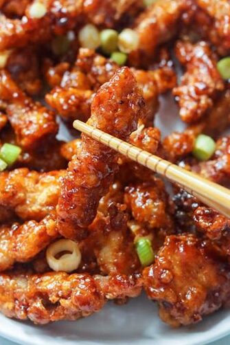 Crispy Honey Chilli Chicken- The best kind!